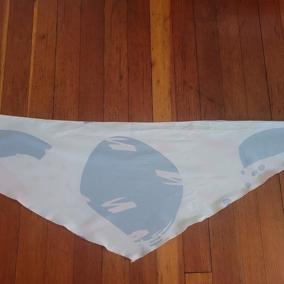 Cotton/Satin-Feel Triangle Bandeau Top, sz Small 🛒Add-for-$5 - Picture 3 of 4